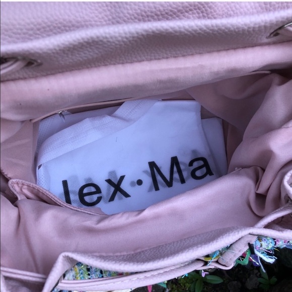 Alex Max Multi Color Loose Tweed Backpack - Picture 5 of 6